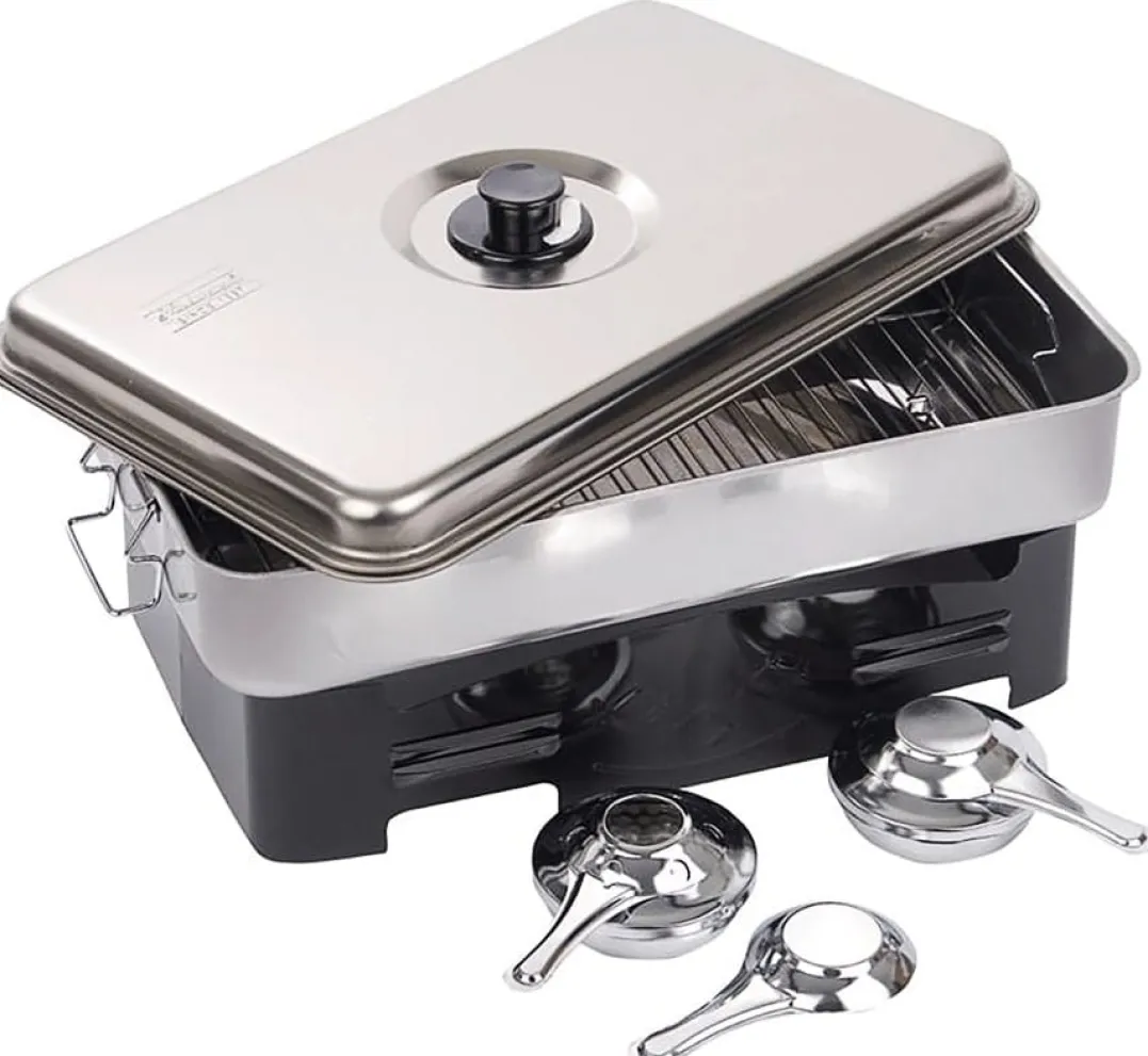 Abu Garcia Stainless Steel Smoker With 2 Burners