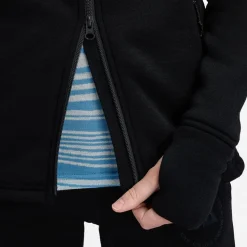Aclima Fleecewool Hooded Jacket W'S Jet Black