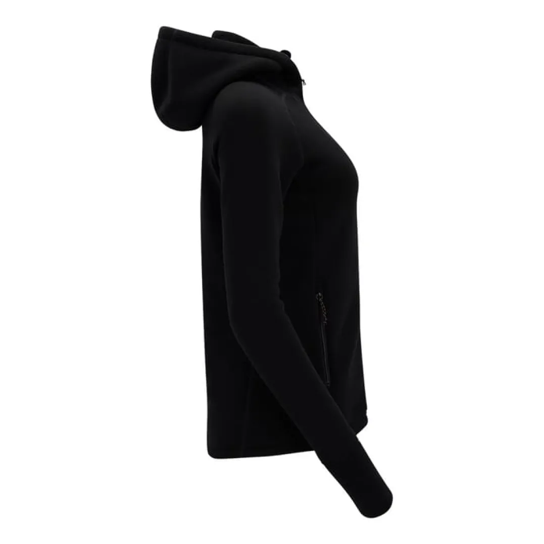 Aclima Fleecewool Hooded Jacket W'S Jet Black
