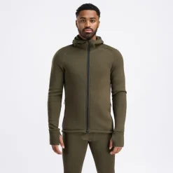 Aclima Fleecewool Hooded Jacket M'S Tarmac