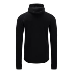 Aclima Fleecewool Hooded Jacket M'S Jet Black