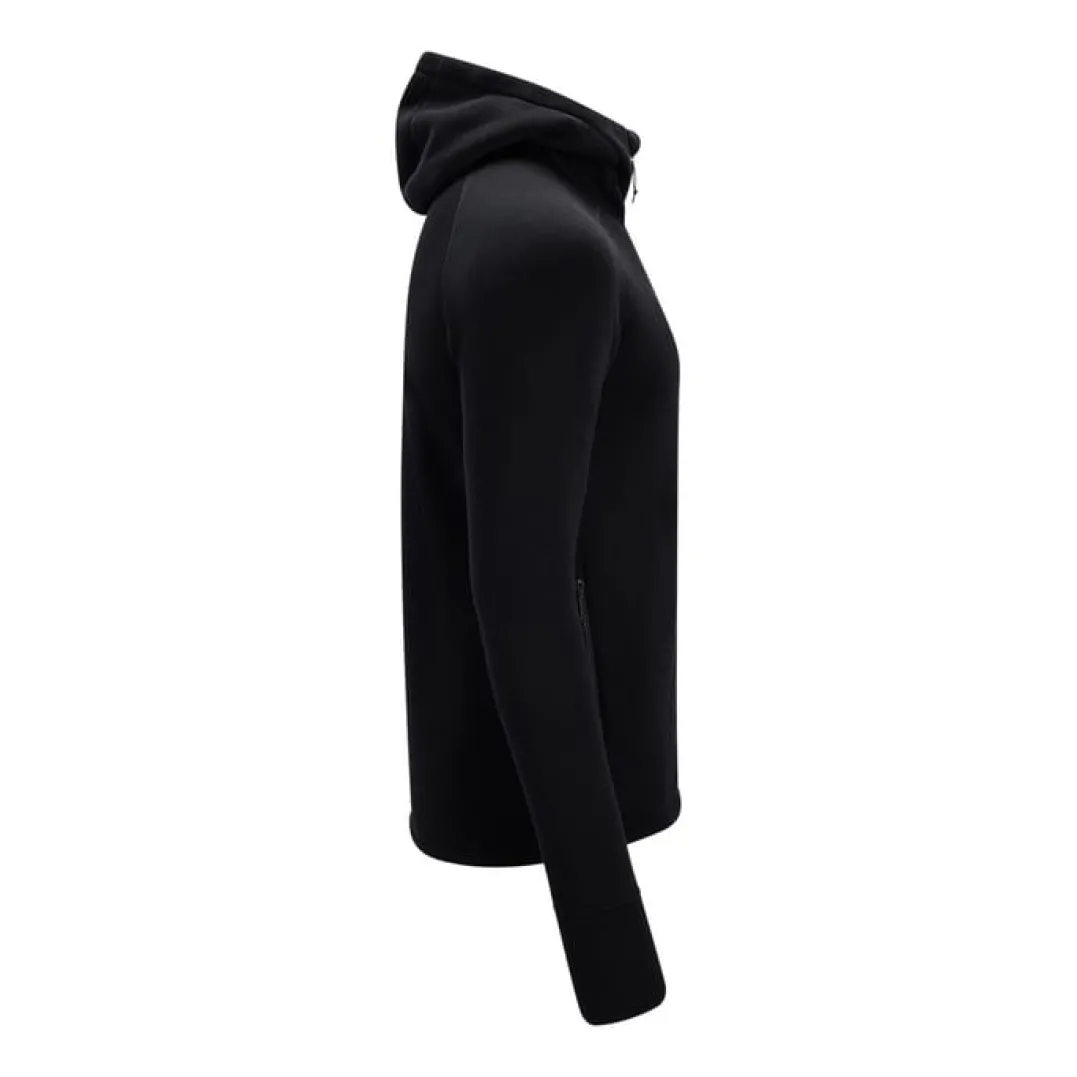 Aclima Fleecewool Hooded Jacket M'S Jet Black
