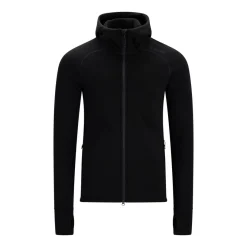 Aclima Fleecewool Hooded Jacket M'S Jet Black
