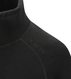 Aclima Fleecewool V2 Polo W/ Zip M'S Jet Black