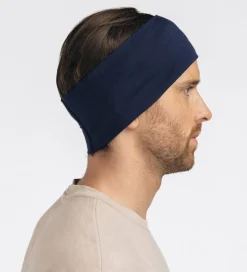 Aclima LightWool Headband Navy Blazer