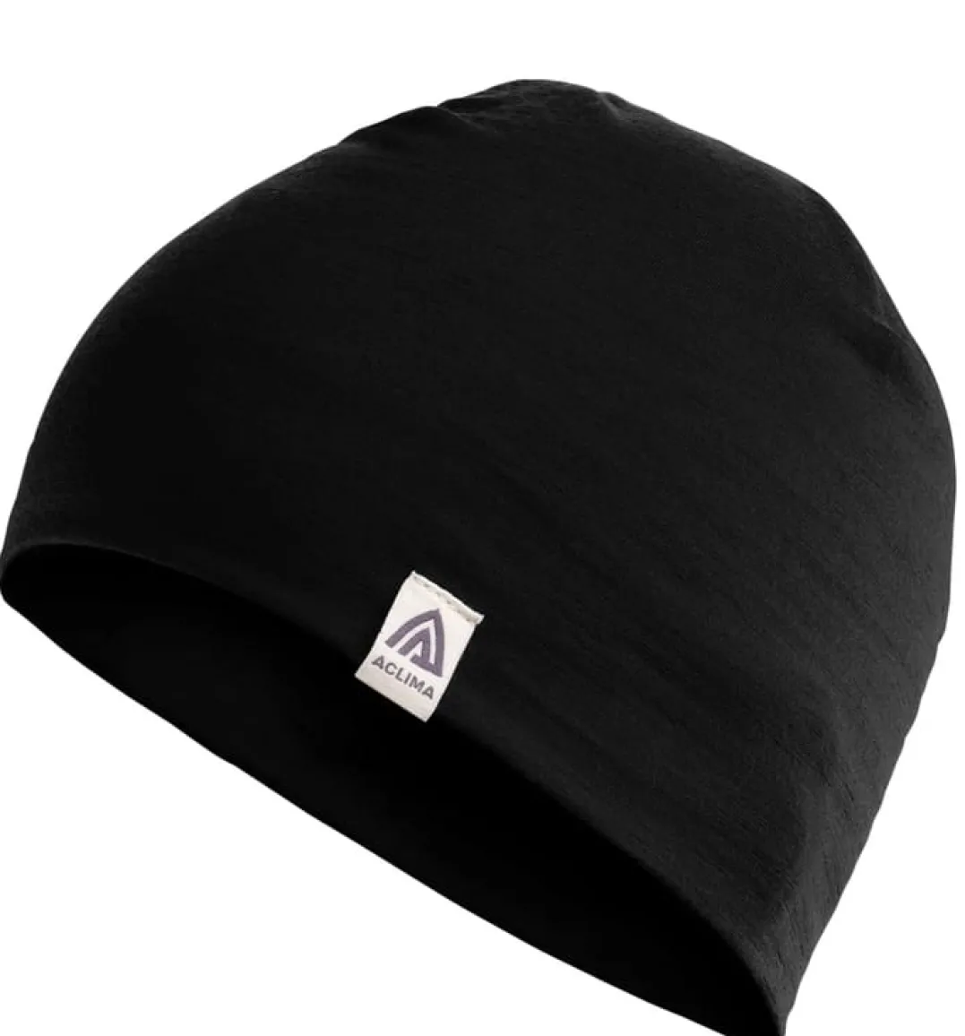 Aclima LightWool Relaxed Beanie Jet Black