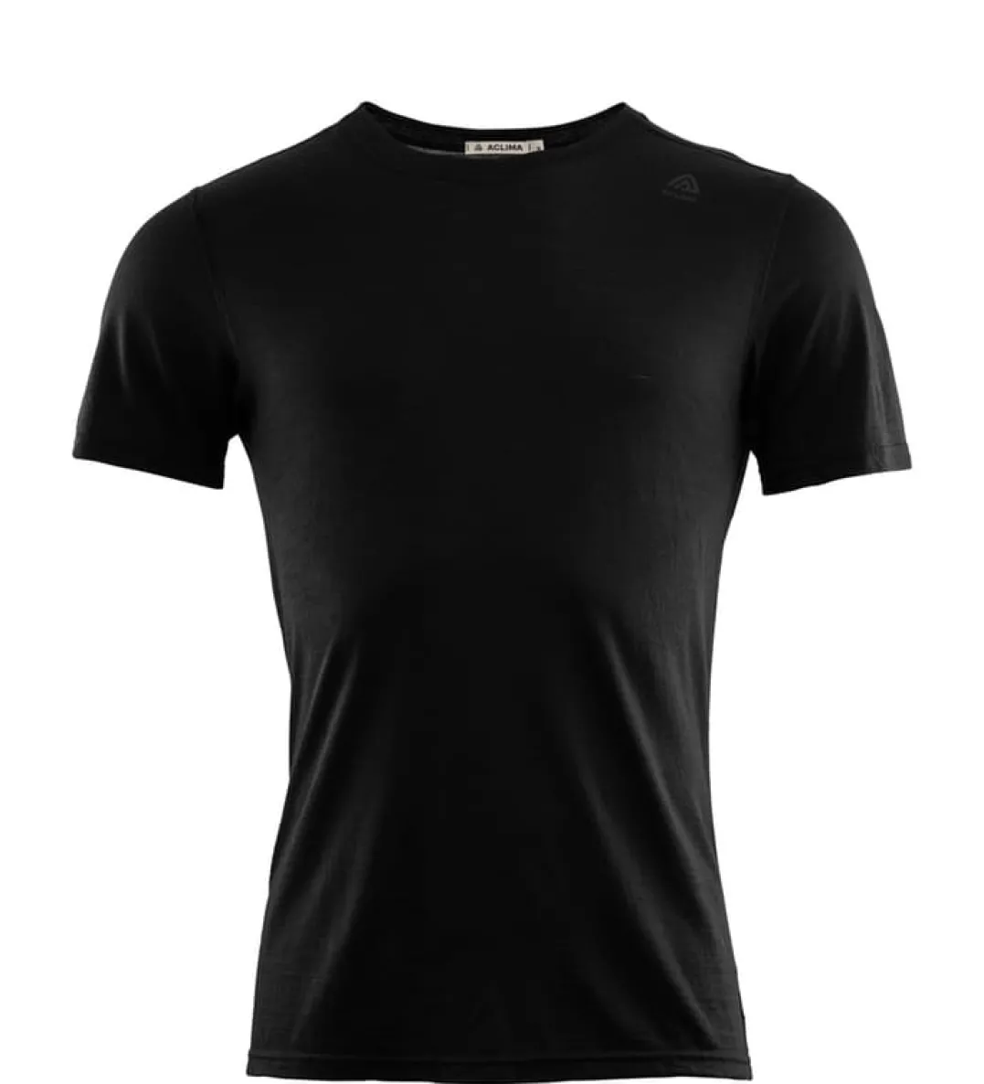 Aclima LightWool Undershirt T-shirt Man Jet Black