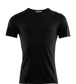 Aclima LightWool Undershirt T-shirt Man Jet Black
