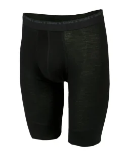 Aclima Men's LightWool Shorts Long Jet Black