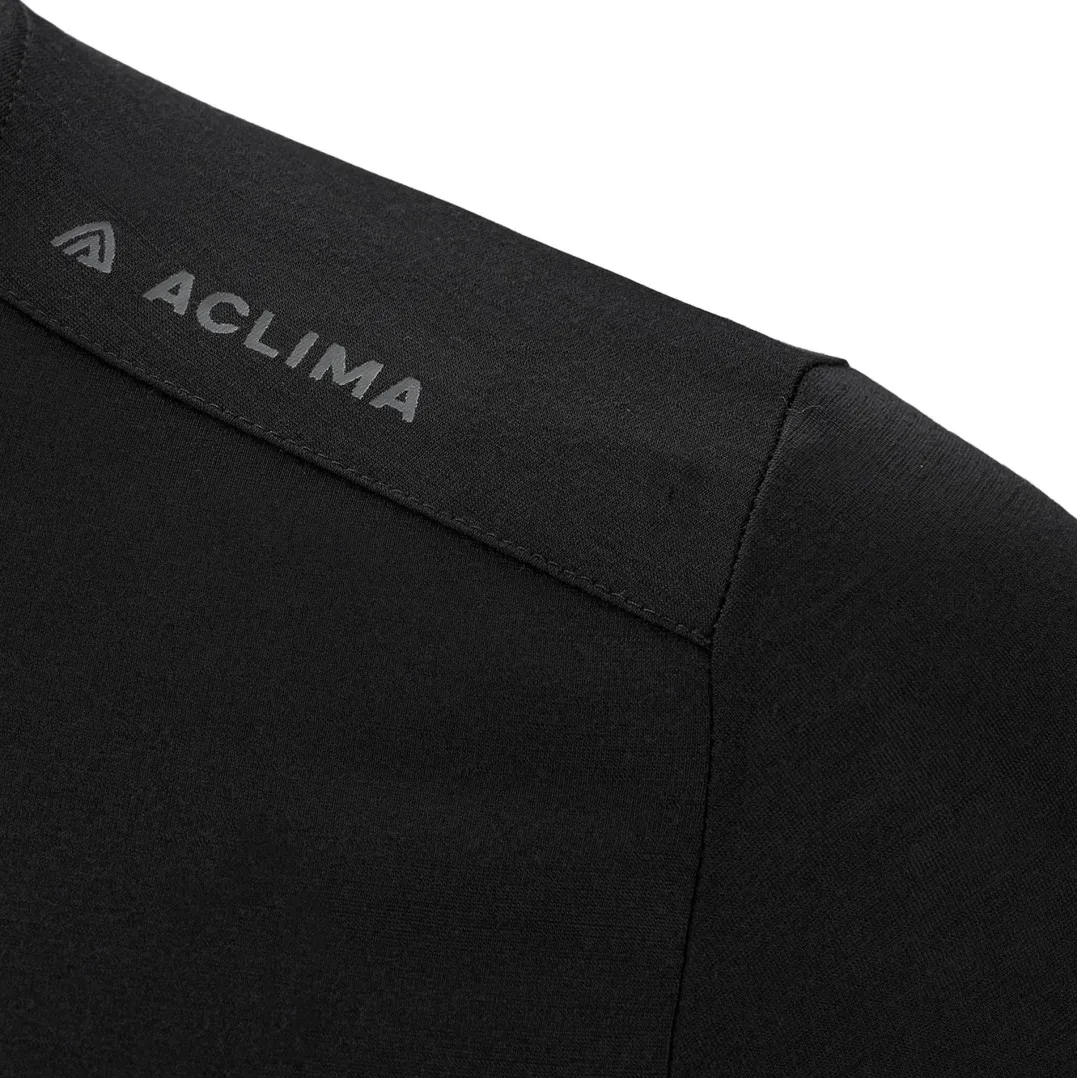 Aclima Men's Lightwool 140 Trail Tee Jet Black