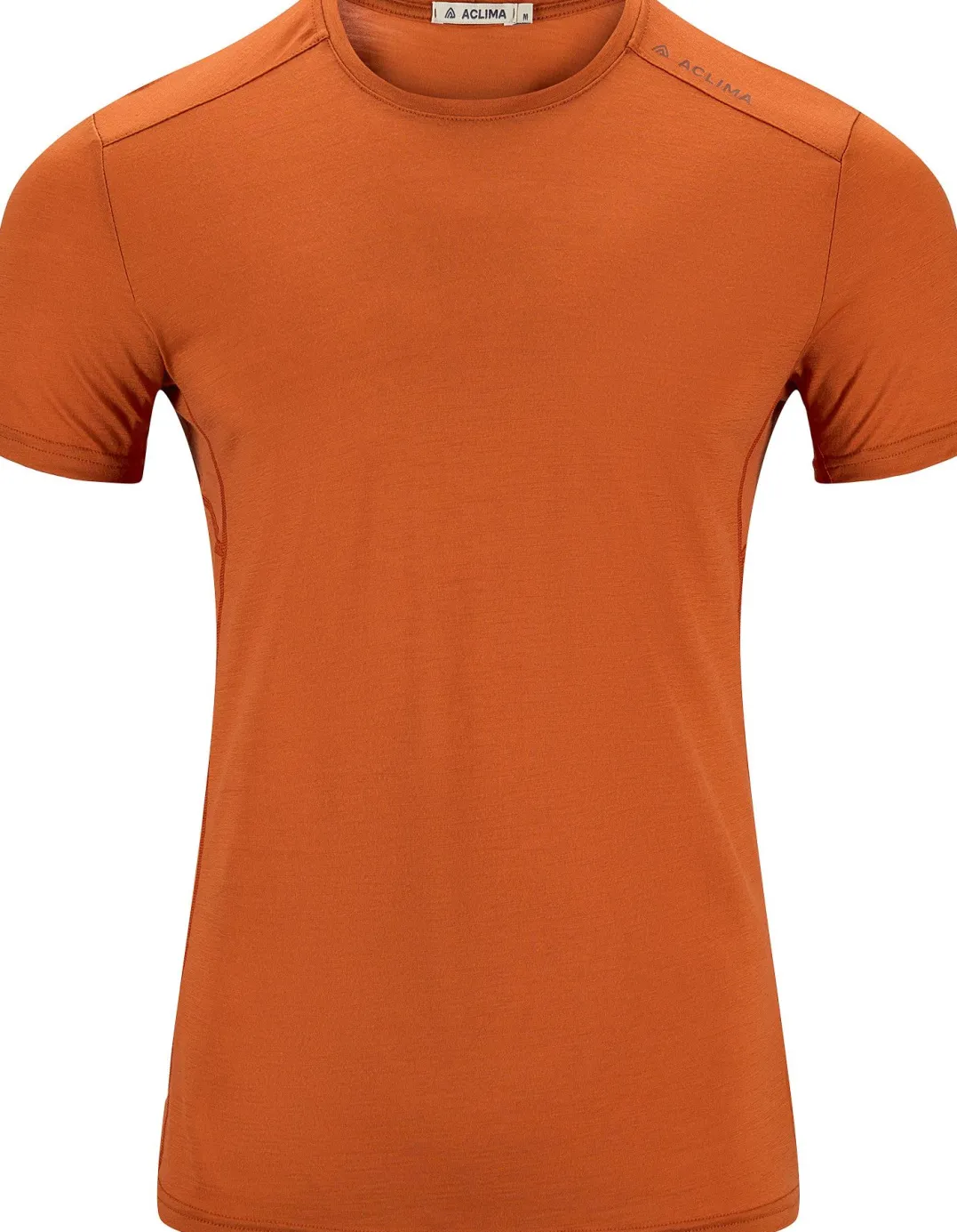 Aclima Men's Lightwool 140 Trail Tee Apricot Orange