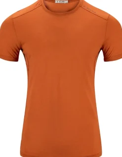 Aclima Men's Lightwool 140 Trail Tee Apricot Orange