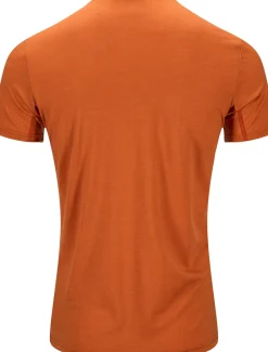 Aclima Men's Lightwool 140 Trail Tee Apricot Orange