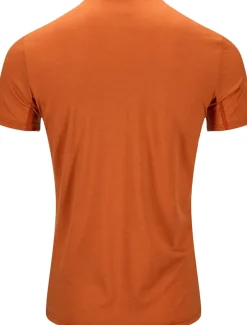 Aclima Men's Lightwool 140 Trail Tee Apricot Orange