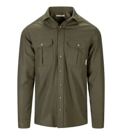 Aclima Men's ReBorn Woolshirt Forest Melange