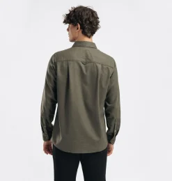 Aclima Men's ReBorn Woolshirt Forest Melange