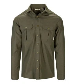 Aclima Men's ReBorn Woolshirt Forest Melange