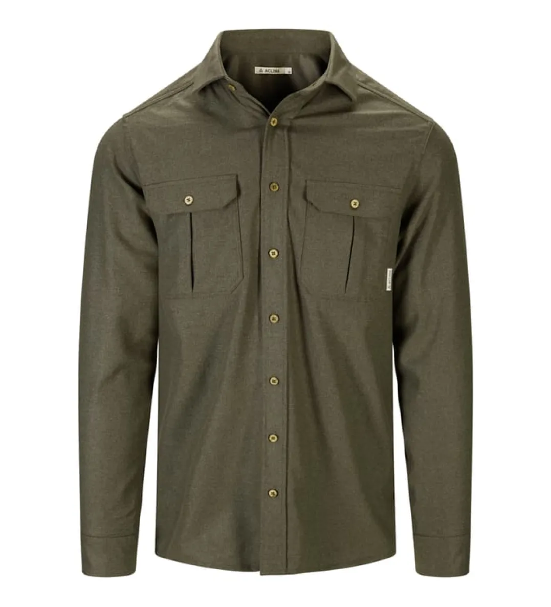 Aclima Men's ReBorn Woolshirt Forest Melange