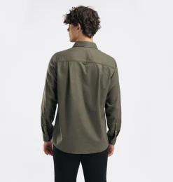 Aclima Men's ReBorn Woolshirt Forest Melange