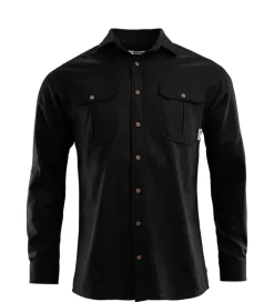Aclima Men's ReBorn Woolshirt Dark Grey Melange