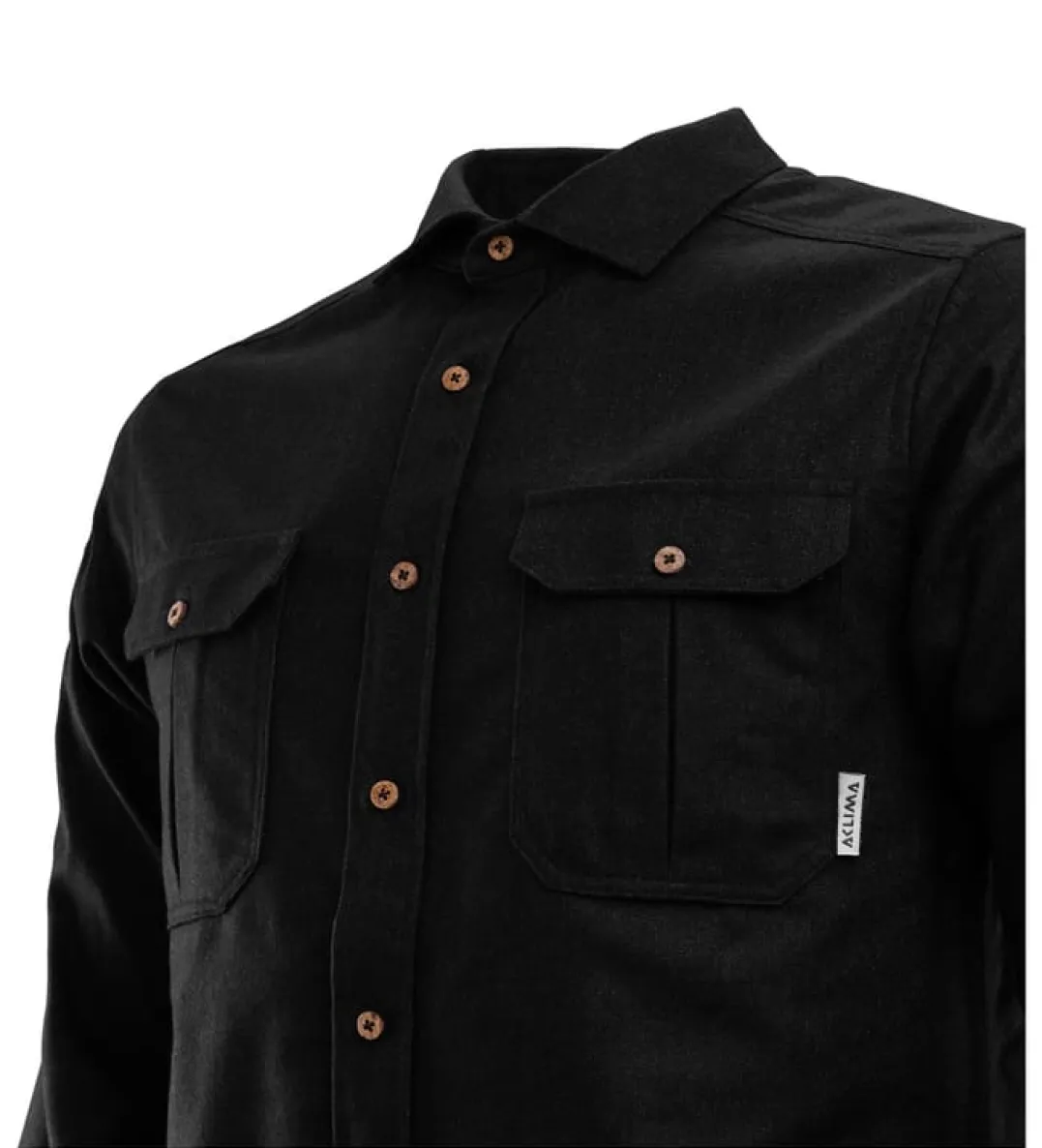 Aclima Men's ReBorn Woolshirt Dark Grey Melange
