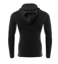 Aclima Men's Warmwool Hoodsweater V2 Jet Black