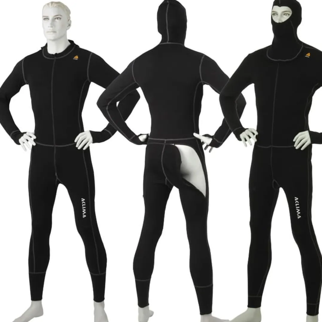 Aclima Men's WarmWool Overall Jet Black