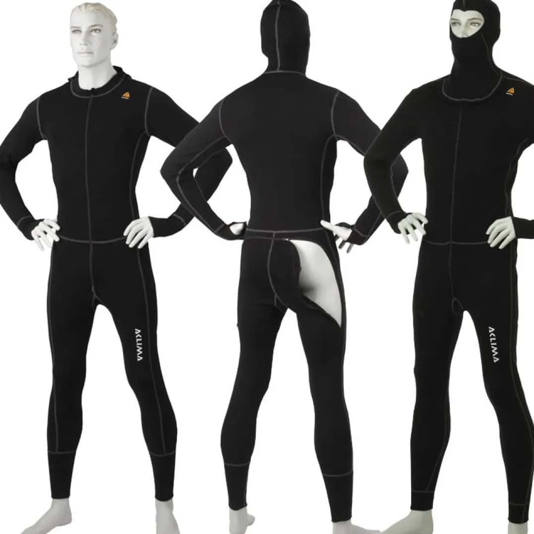 Aclima Men's WarmWool Overall Jet Black
