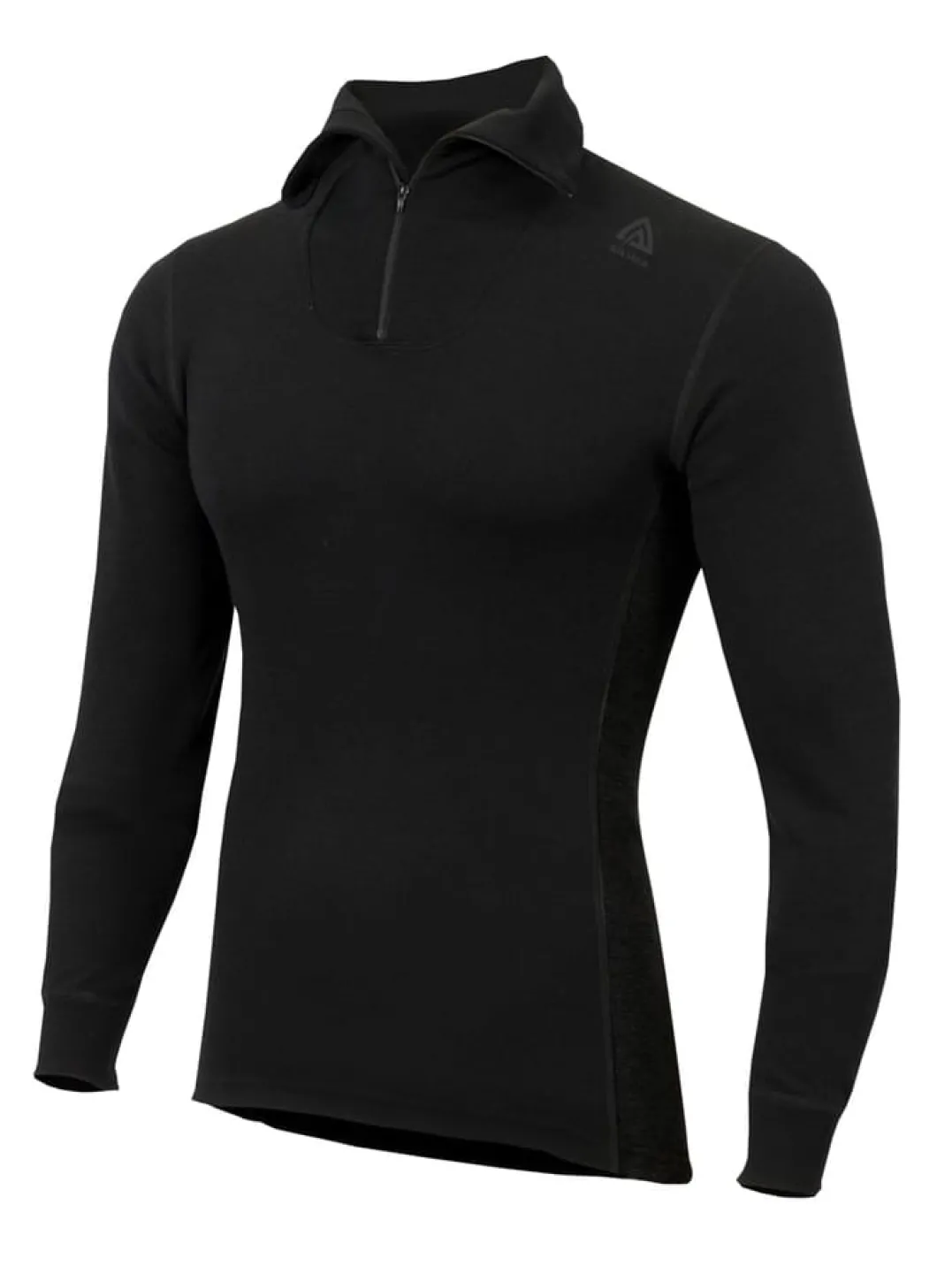 Aclima Men's WarmWool Polo Jet Black