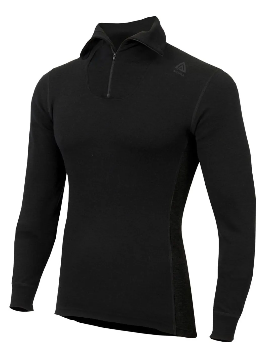 Aclima Men's WarmWool Polo Jet Black