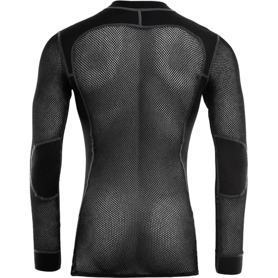 Aclima Men's WoolNet Crewneck Jet Black