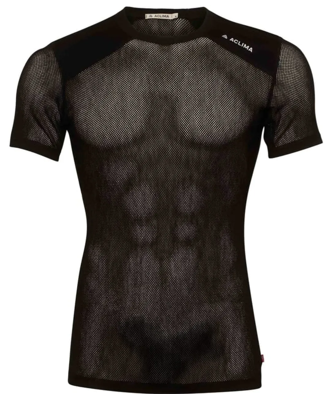 Aclima Men's WoolNet Light T-Shirt Jet Black