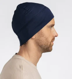 Aclima Unisex LightWool Beanie Navy Blazer