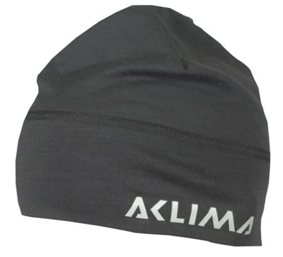 Aclima Unisex LightWool Beanie Jet Black