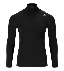 Aclima Warmwool Roll Neck M'S Jet Black