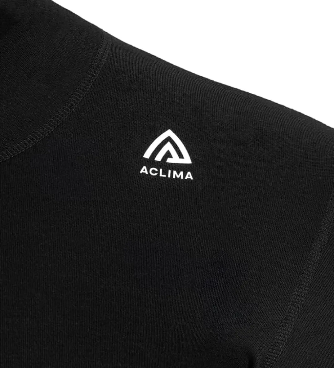 Aclima Warmwool Roll Neck M'S Jet Black
