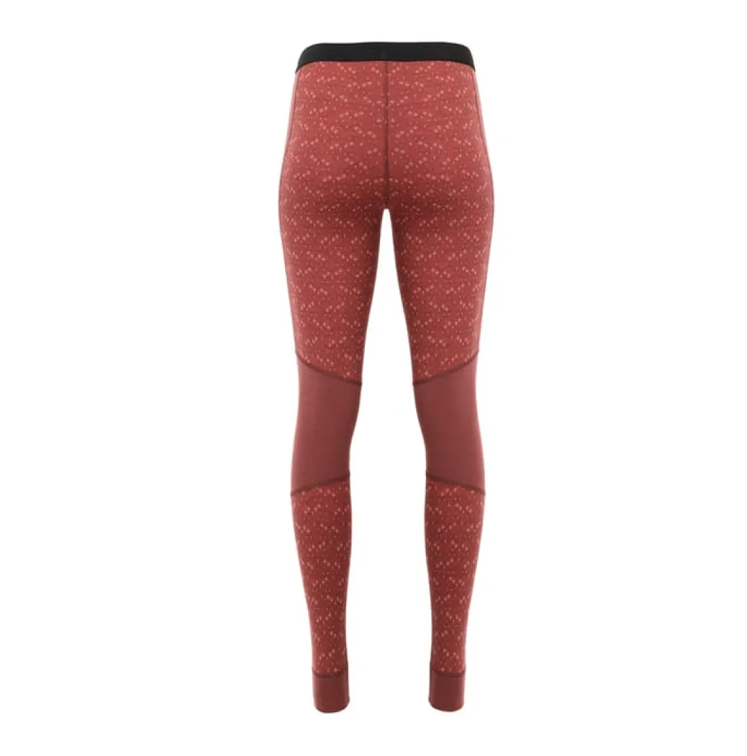 Aclima Women's DesignWool Glitre Longs Glitre Rød