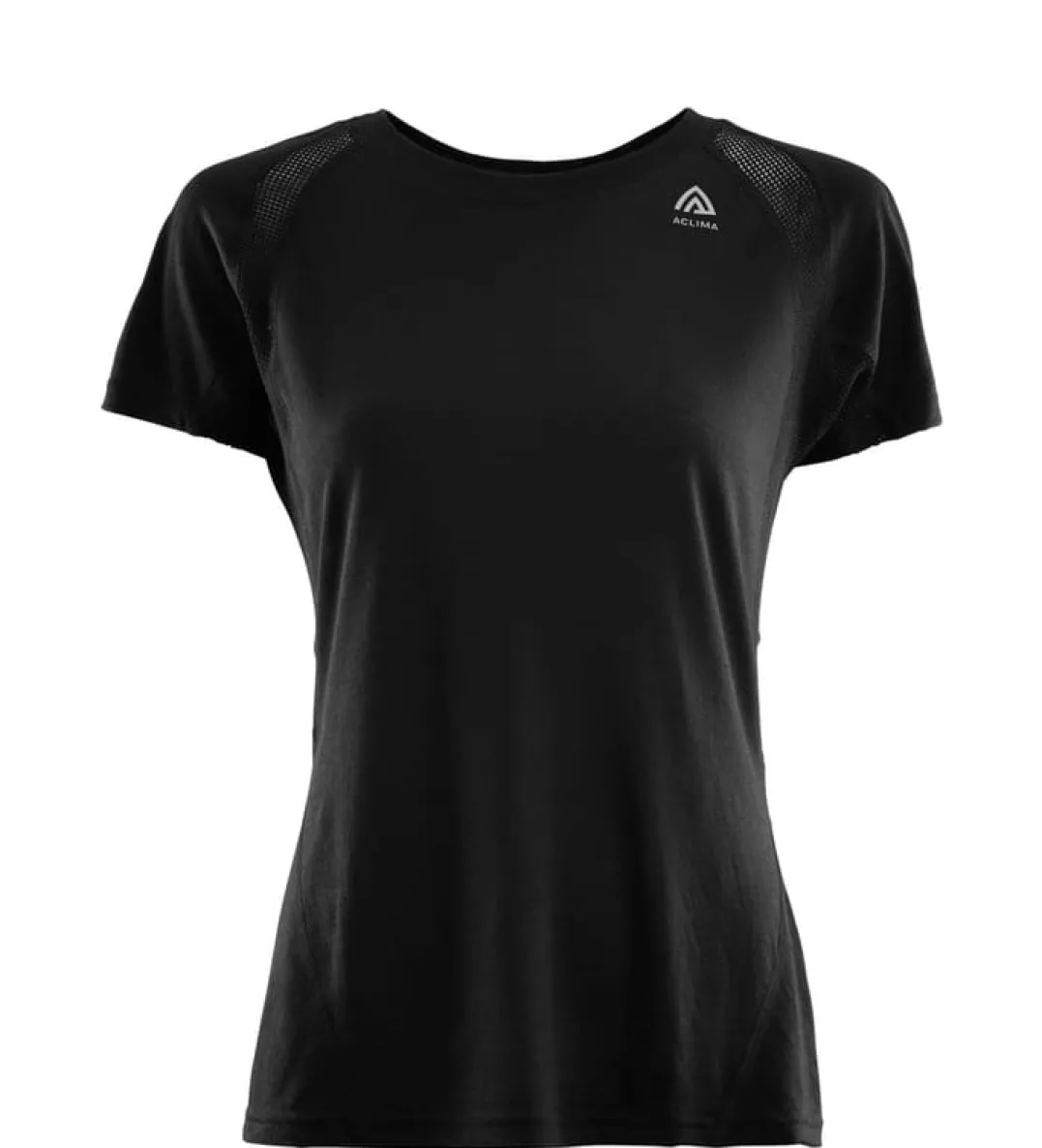 Aclima Women's LightWool Sports T-shirt Jet Black