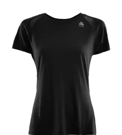 Aclima Women's LightWool Sports T-shirt Jet Black
