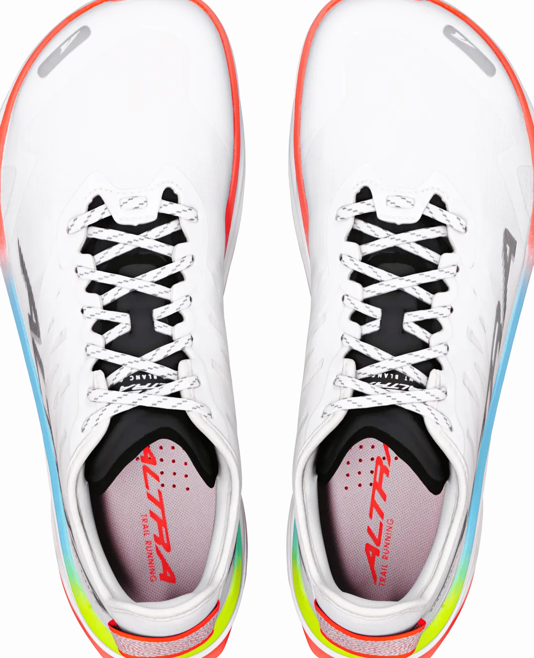 Altra Men's Mont Blanc Carbon White/black/firey Coral