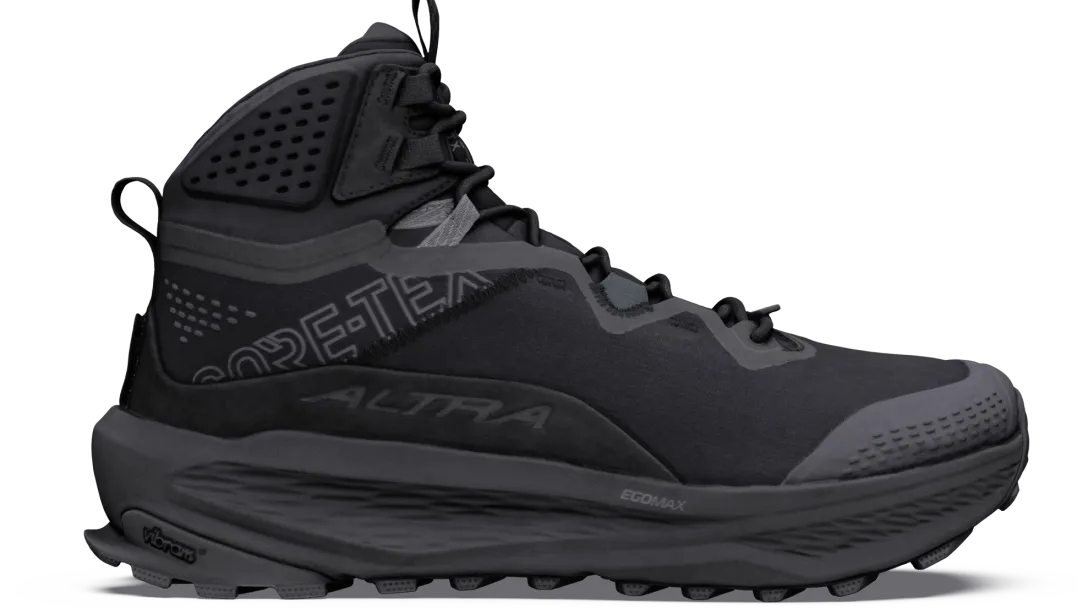 Altra Men's Olympus 7 Mid GORE-TEX Black/Black/Dark Shadow