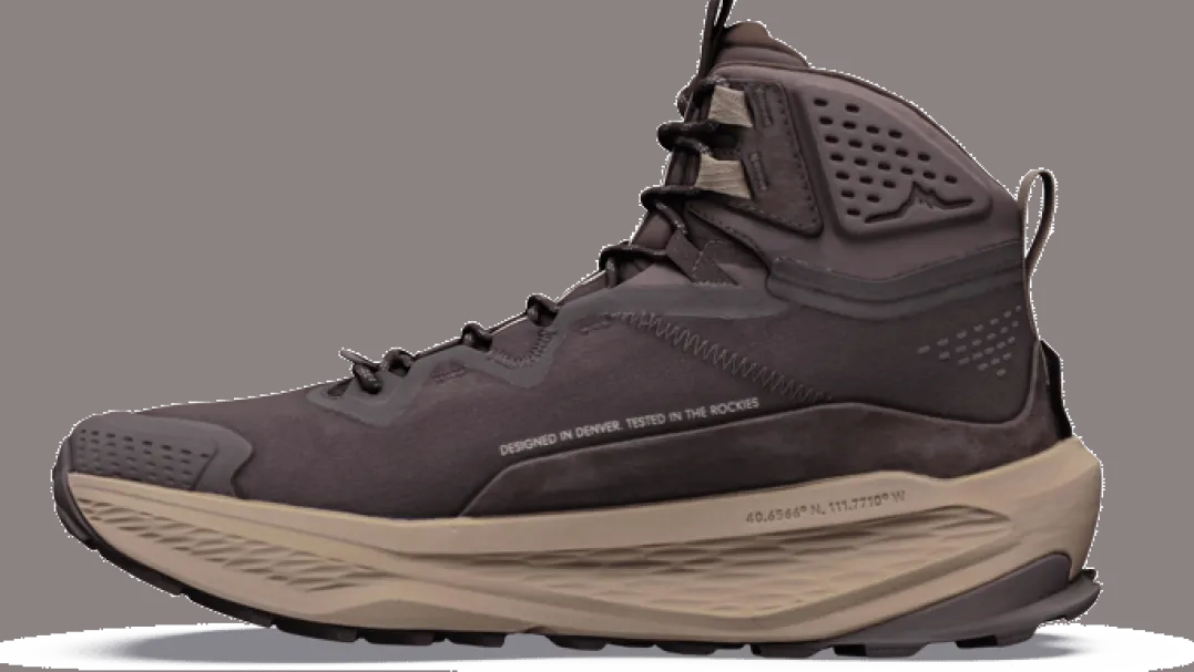 Altra Men's Olympus 7 Mid GORE-TEX Chocalate Brown/Chocolate Brown