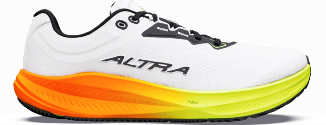 Altra Men's Torin 9 White/Black/Safety Yellow