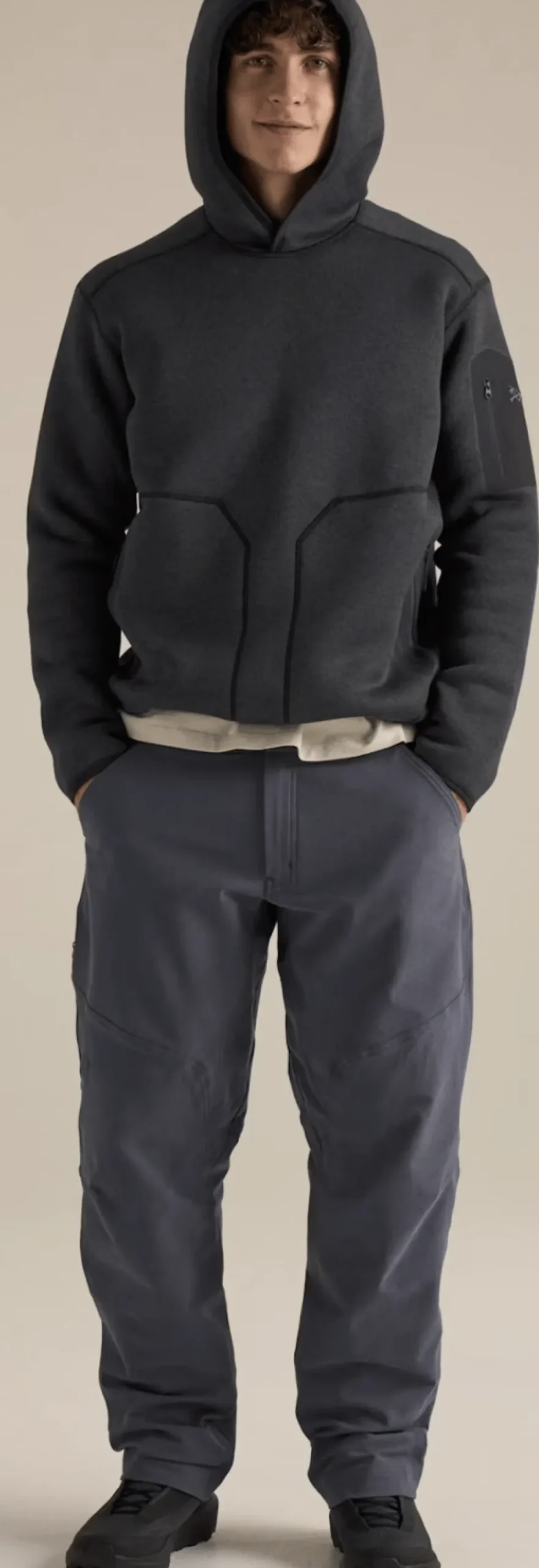 Arc'teryx Covert Pullover Hoody M Black Heather