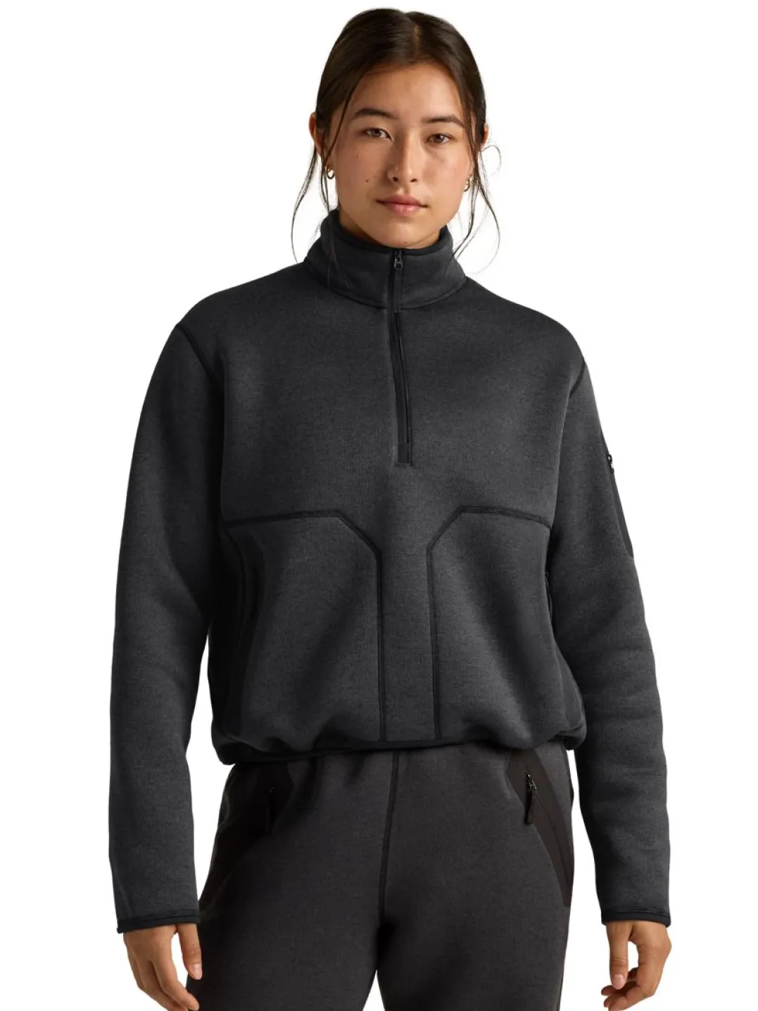 Arc'teryx Covert 1/2 Zip W Black Heather