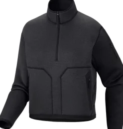 Arc'teryx Covert 1/2 Zip W Black Heather