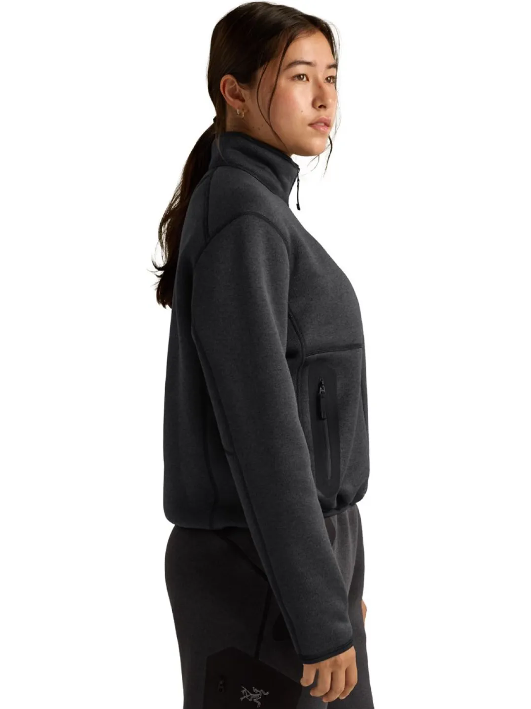 Arc'teryx Covert 1/2 Zip W Black Heather