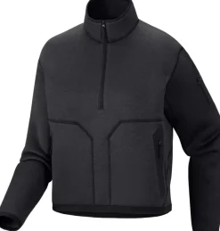 Arc'teryx Covert 1/2 Zip W Black Heather