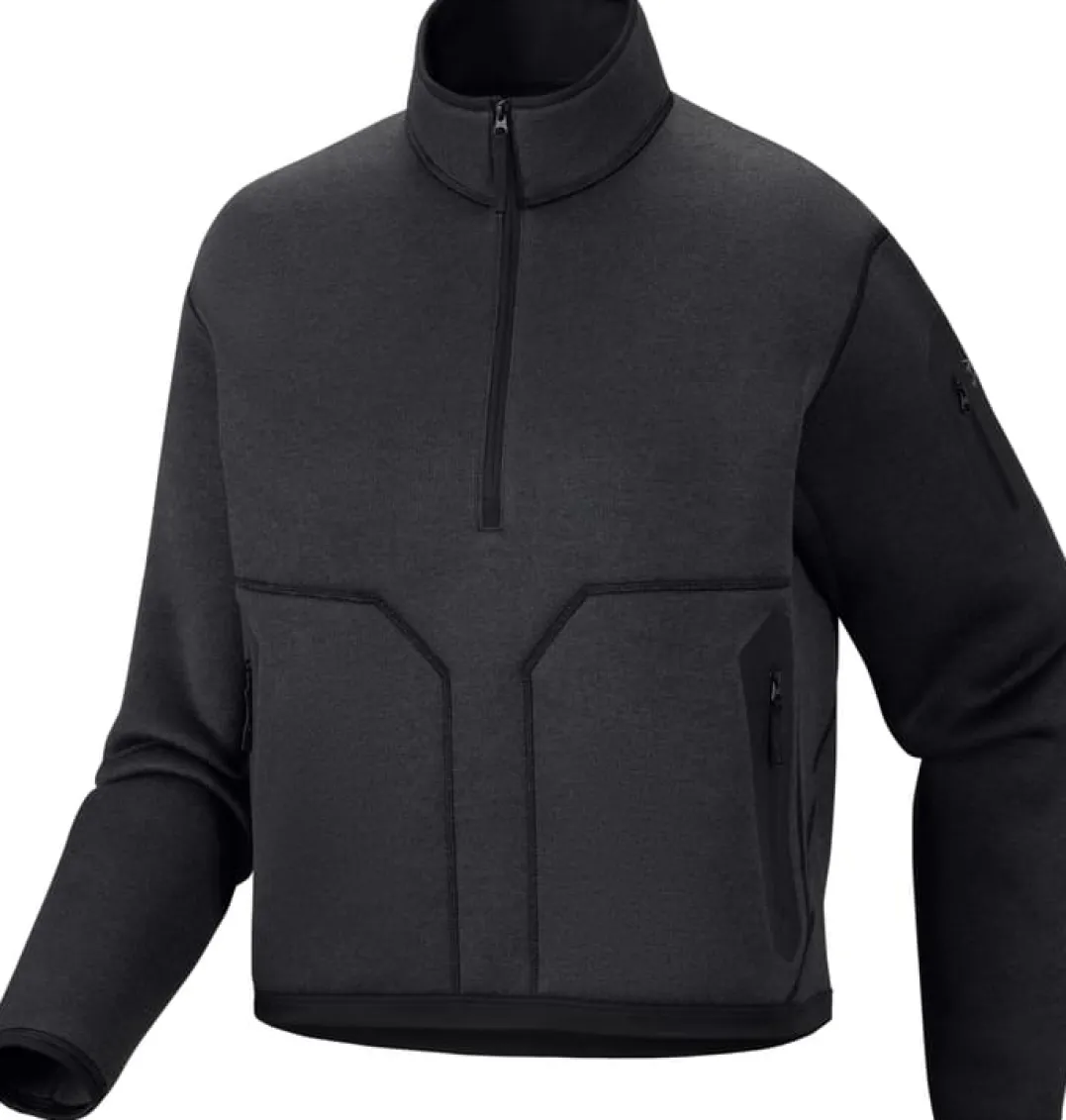Arc'teryx Covert 1/2 Zip W Black Heather