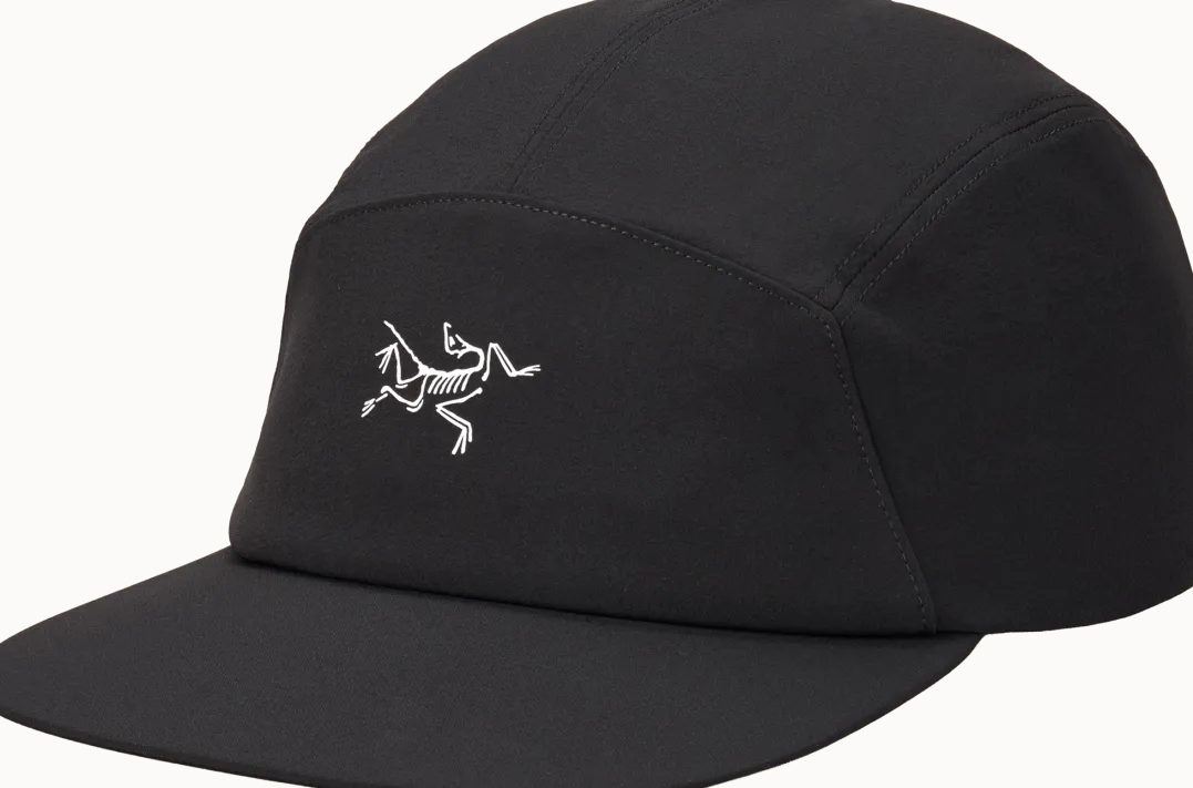 Arc'teryx Gamma 5 Panel Cap Black/Arctic Silk